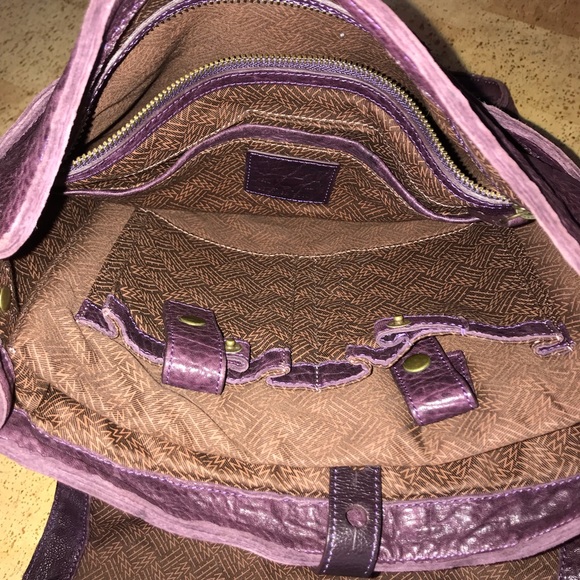 WILL LEATHER GOODS-Purple Crossbody Bag - Picture 6 of 6